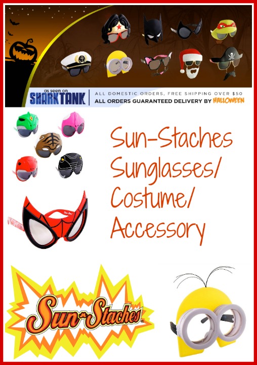 Sun-Staches sunglasses and costume accessory Sun-Staches sunglasses and costume accessory