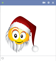 Santa Facebook Sticker