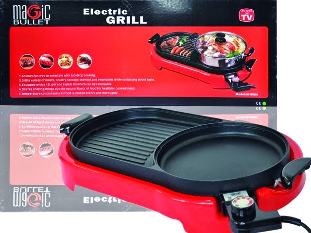 ~❤ ELECTRIC STEAMBOAT + GRILL ❤~