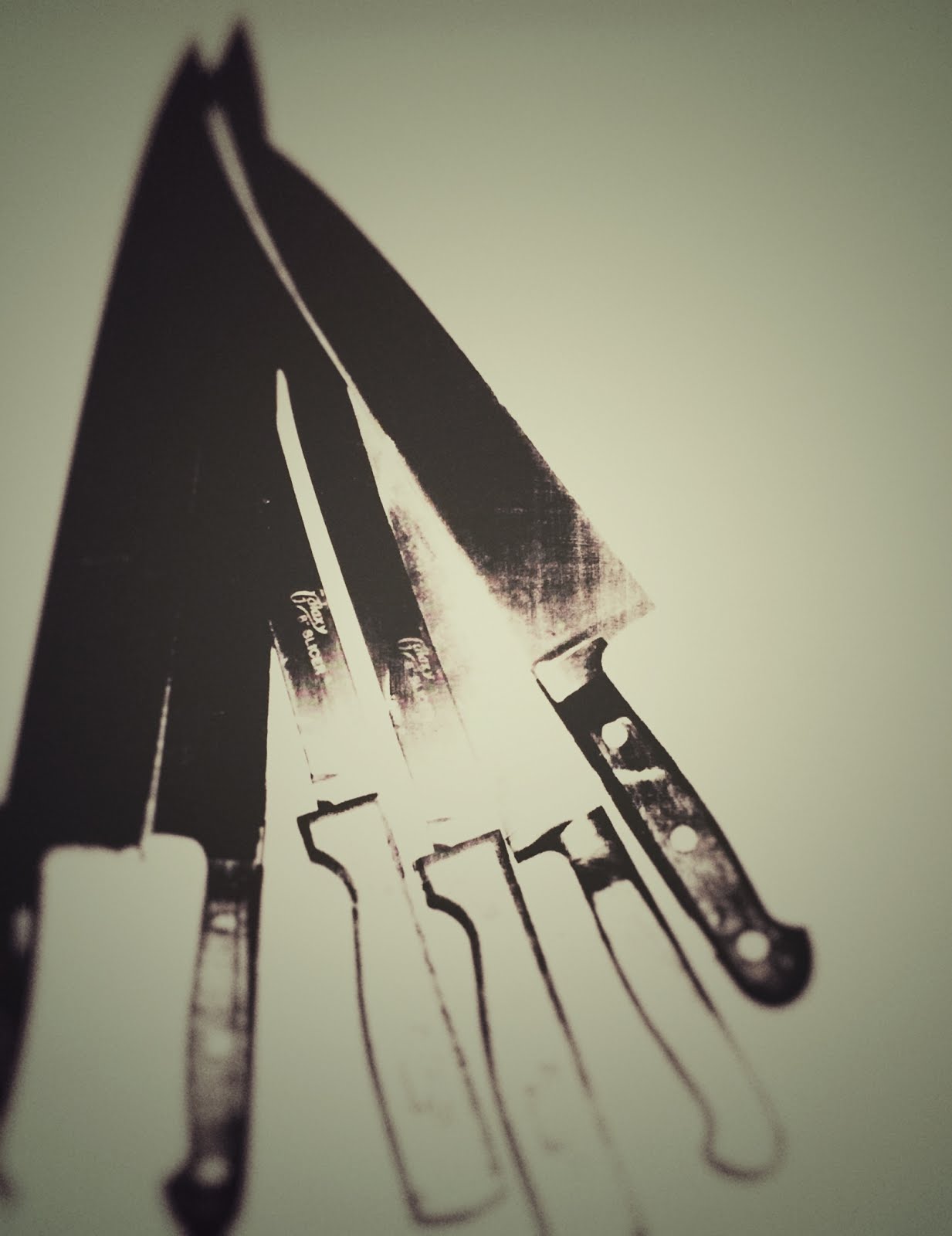 Les couteaux d'Andy Warhol