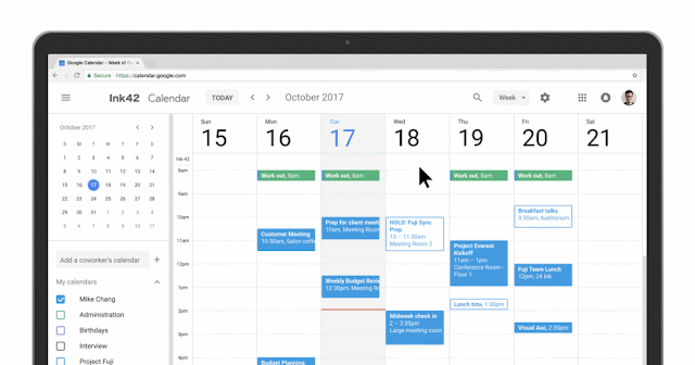 Google Calendar: Manage multiple calendars 
