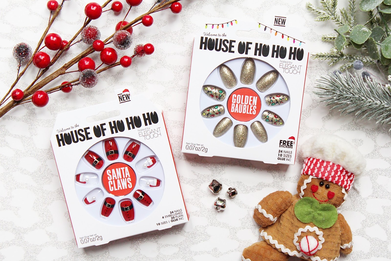 Elegant Touch x House of Holland Christmas Nails Elegant Touch x House of Holland Christmas Nails