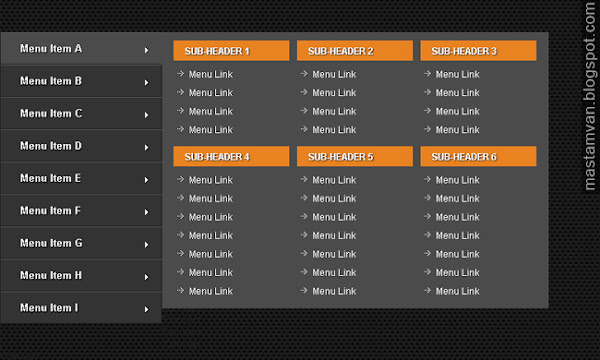 Cara Membuat Vertical Mega Menu Multi Level Di Blog Cara Membuat Vertical Mega Menu Multi Level Di Blog