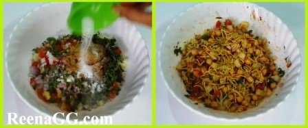 Black Chana Chaat Recipe step 2