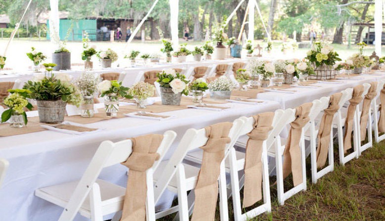 decoration table mariage theme nature