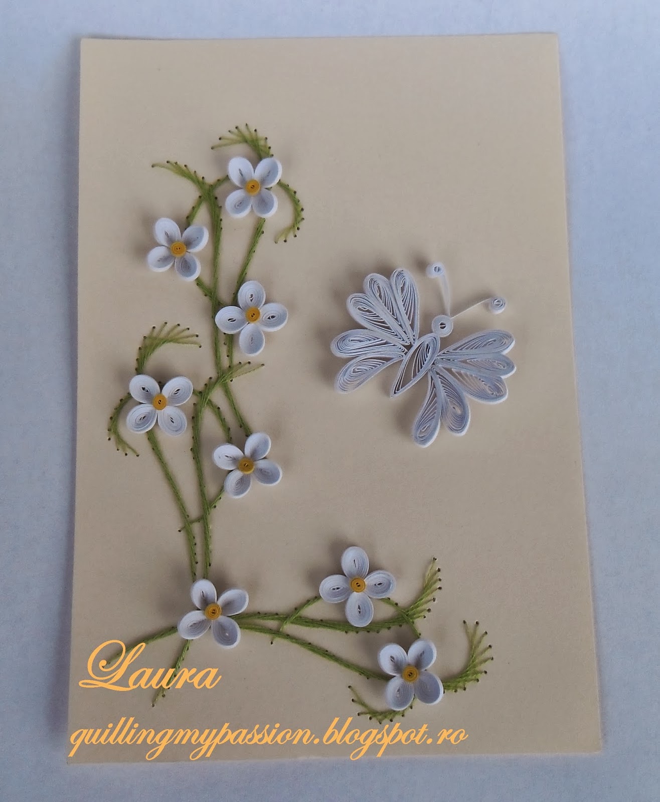 quilling my passion spring cards