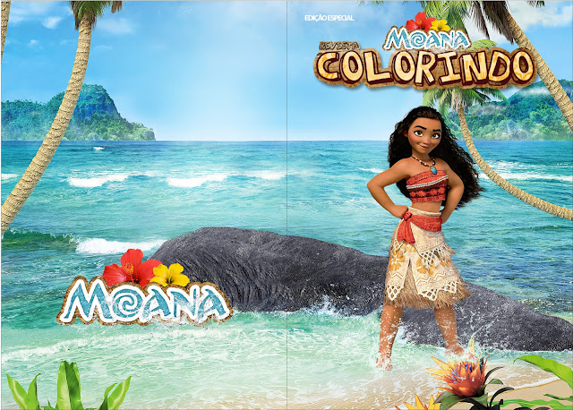 Moana: Libro para Colorear para Imprimir Gratis. Moana: Libro para Colorear para Imprimir Gratis.