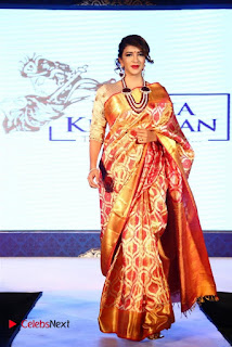 Actress Lakshmi Manchu at Fashion nd Radha Krishnan Silk Sarees Launch  0009