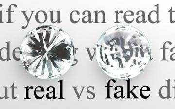  real vs fake diamonds