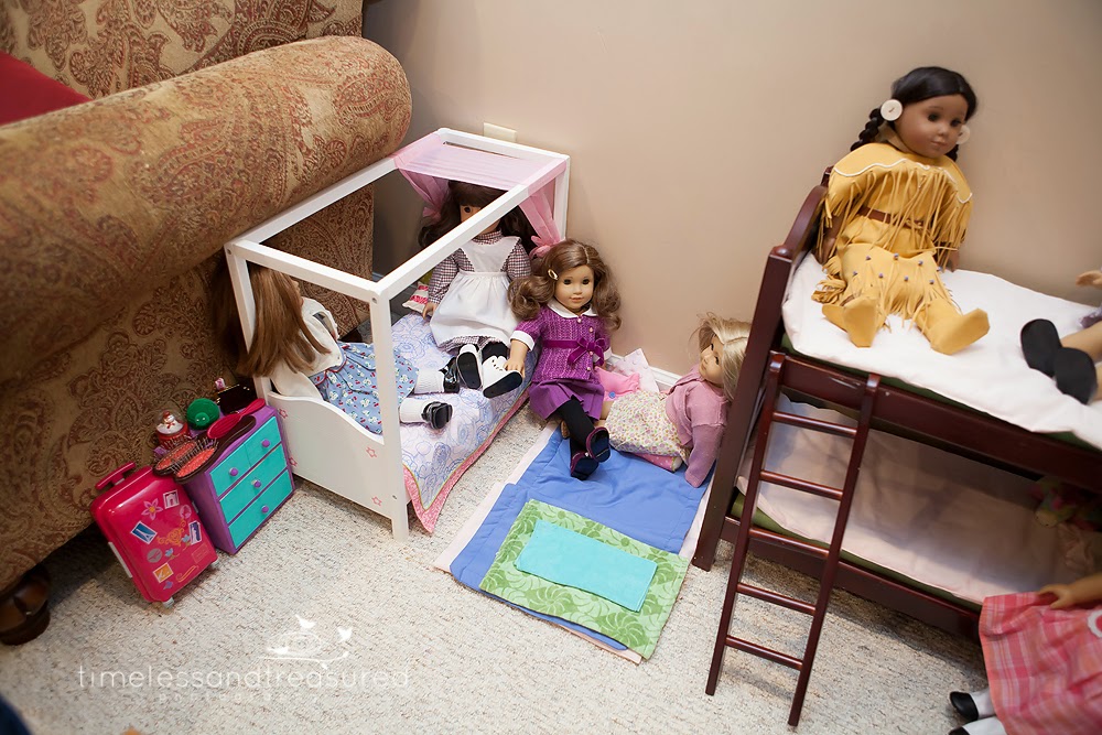 Organizing American Girl Dolls, How To Make American Girl Doll Living Room Set