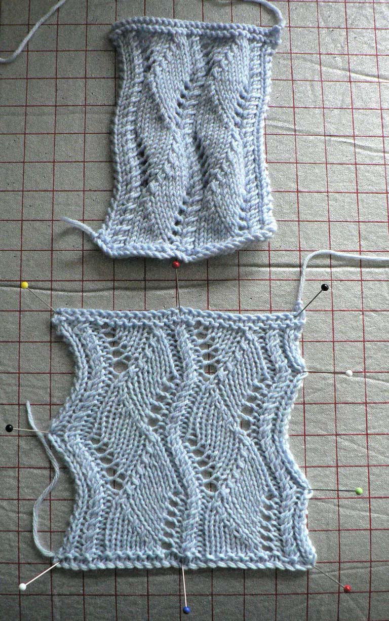 Knitting and More Blocking Your Knitting