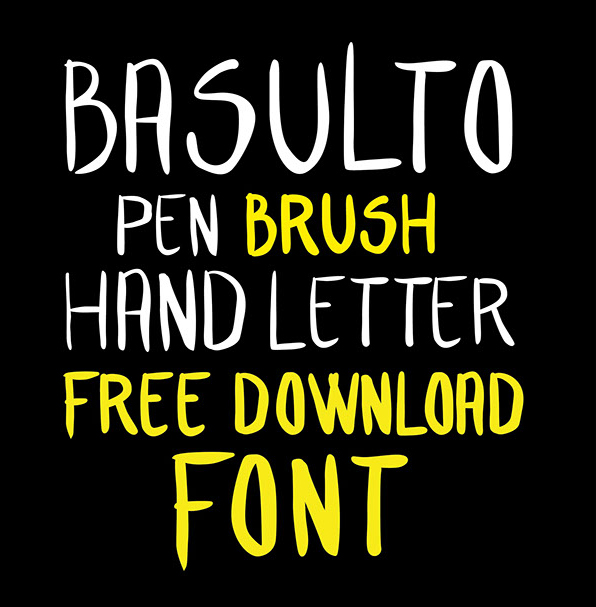 Hand Letter Free Font Font Terbaru Untuk Desain Grafis - Hand Letter Free Font