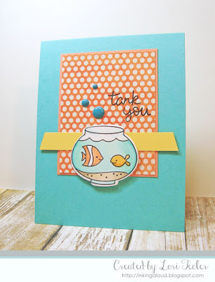Tank You card-designed by Lori Tecler/Inking Aloud-stamps and dies from Lawn Fawn Tank You card-designed by Lori Tecler/Inking Aloud-stamps and dies from Lawn Fawn