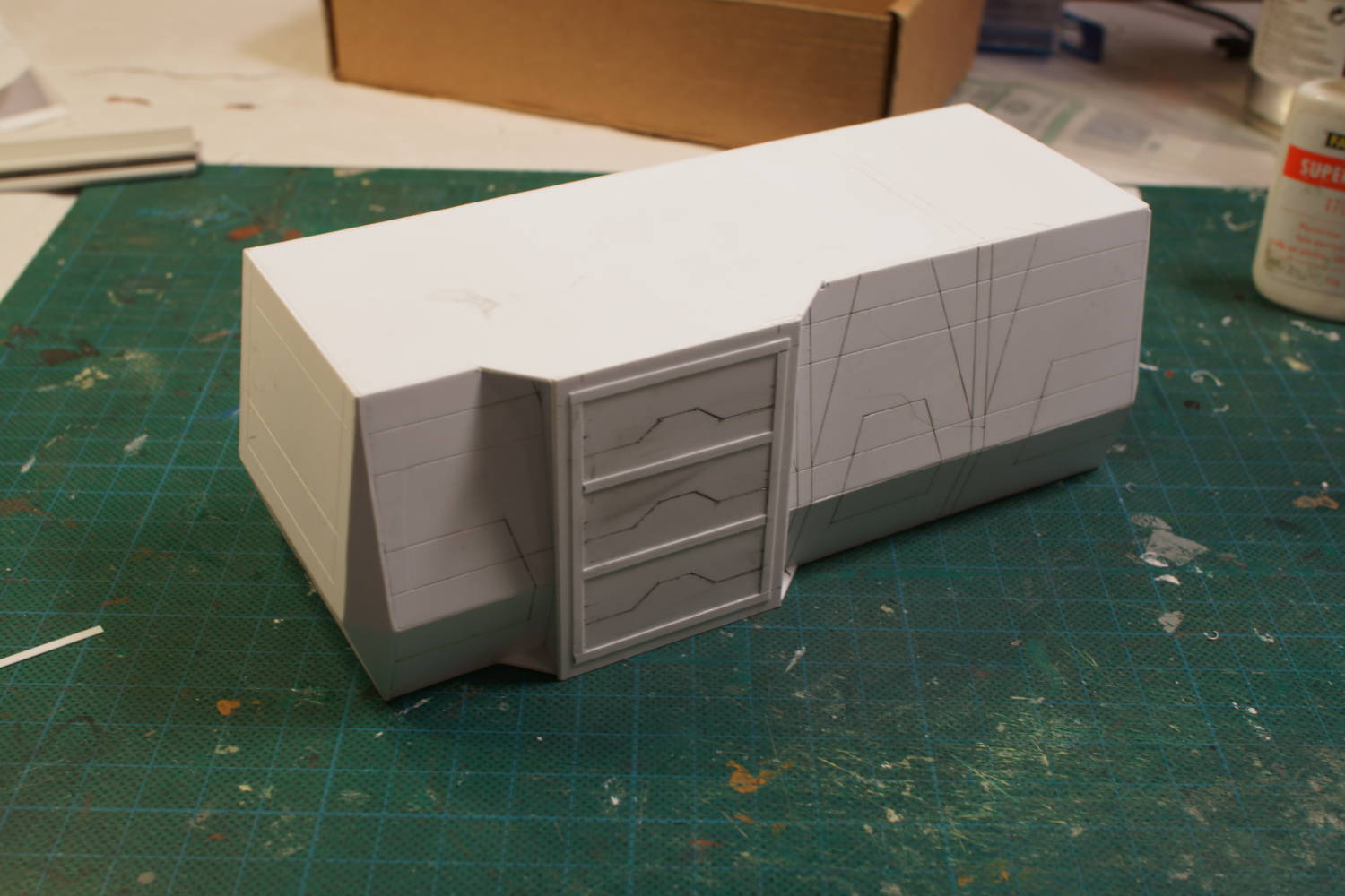 The Alternative Wargamer: Building an epic sized Wayfarer