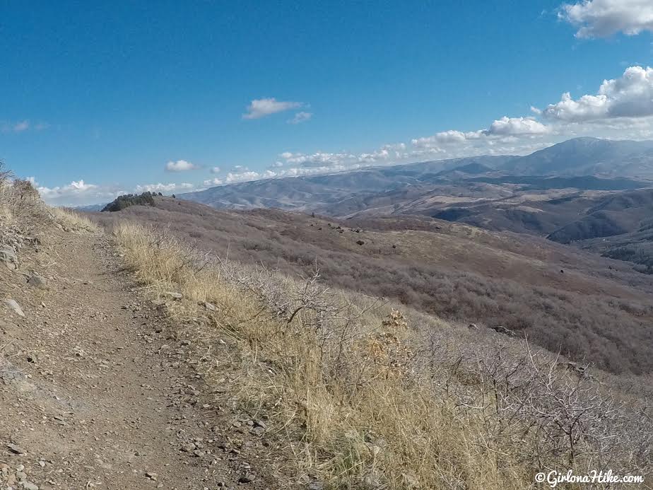 Hiking the Sardine Peak Loop, Snowbasin Girl on a Hike