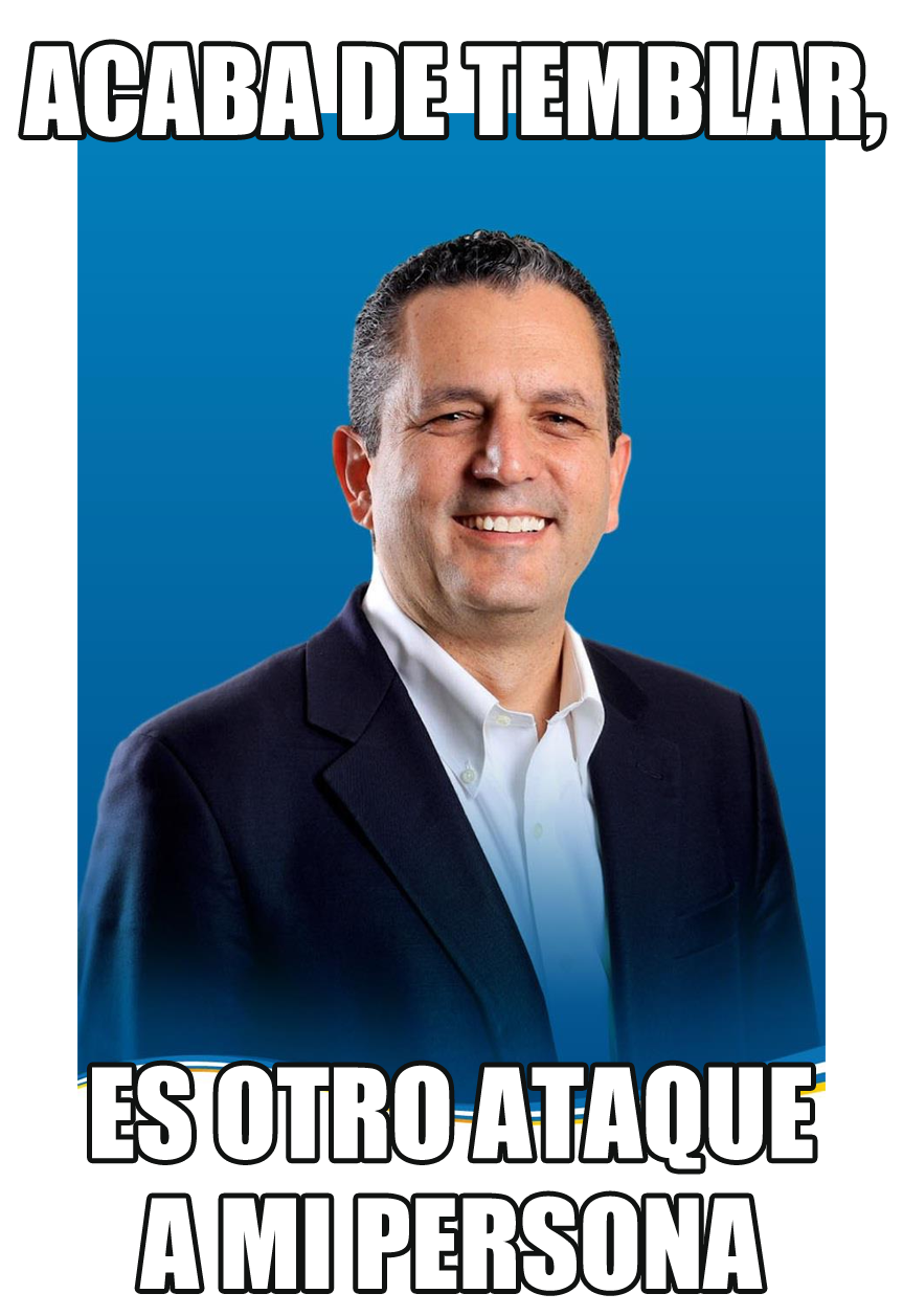 Los memes de Edwin Zamora Como no tiene propuestas todo es un ataque.
