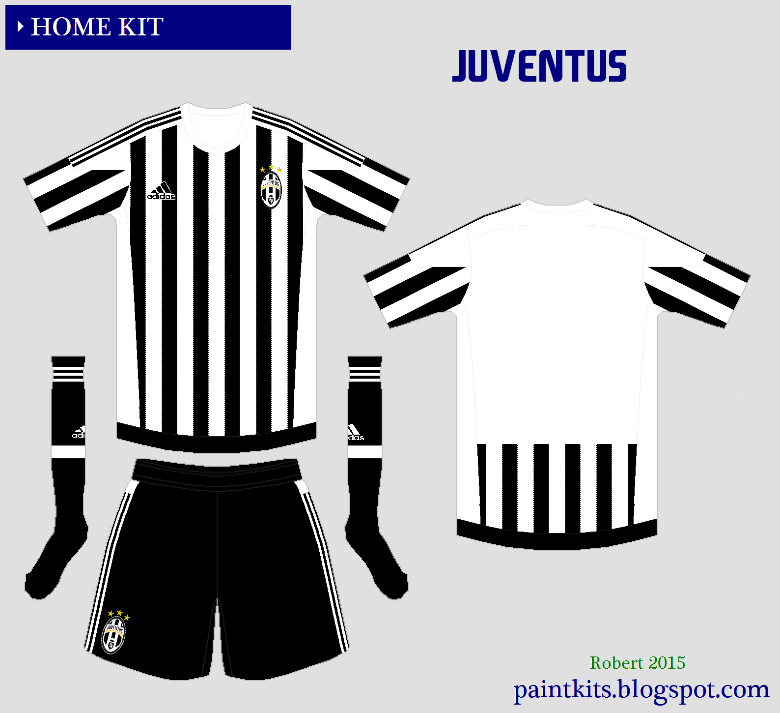 Paint Kits Juventus 2015/2016