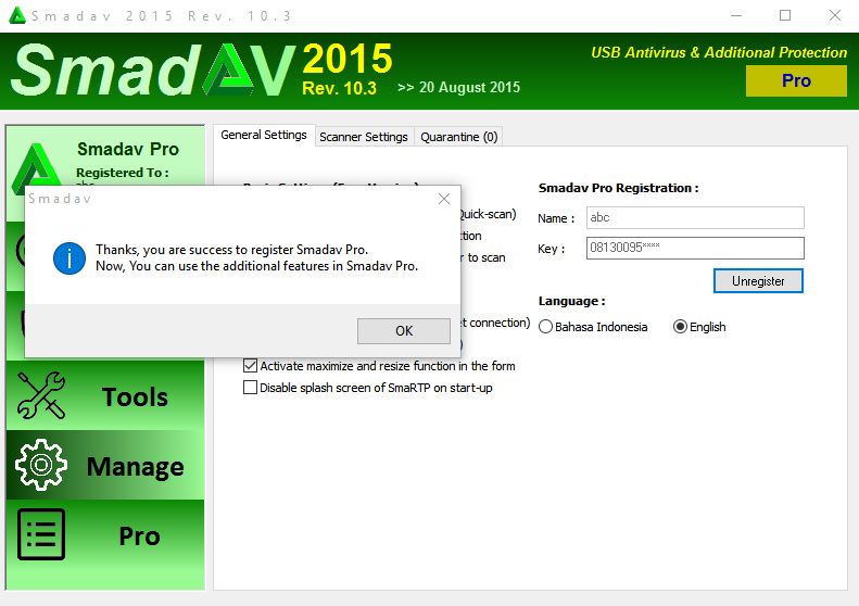 SmadAV Antivirus Pro Latest Full Version For Windows SmadAV Antivirus Pro Latest Full Version For Windows