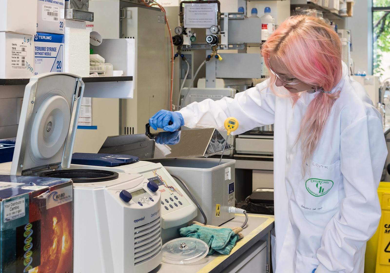 Day in the Life of a Lab Technician Apprentice University of Oxford