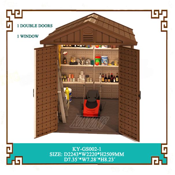 Kinying Outdoor Storage Sheds Plastic Storage Shed Plastic Large