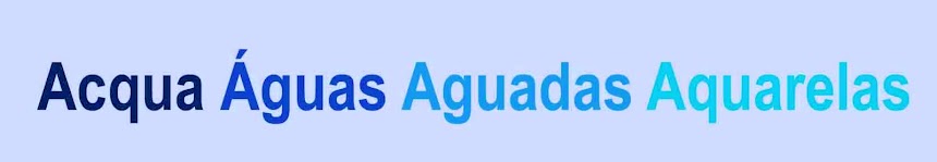 Acqua Águas Aguadas Aquarelas