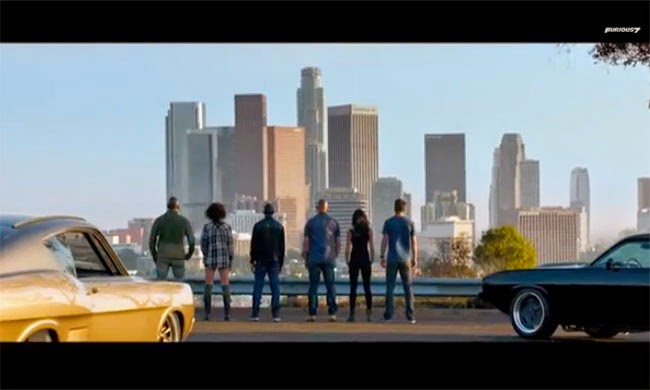 The official trailer of the seventh installment of the Fast & Furious film series is finally here. It's really fast and filled with so much action.