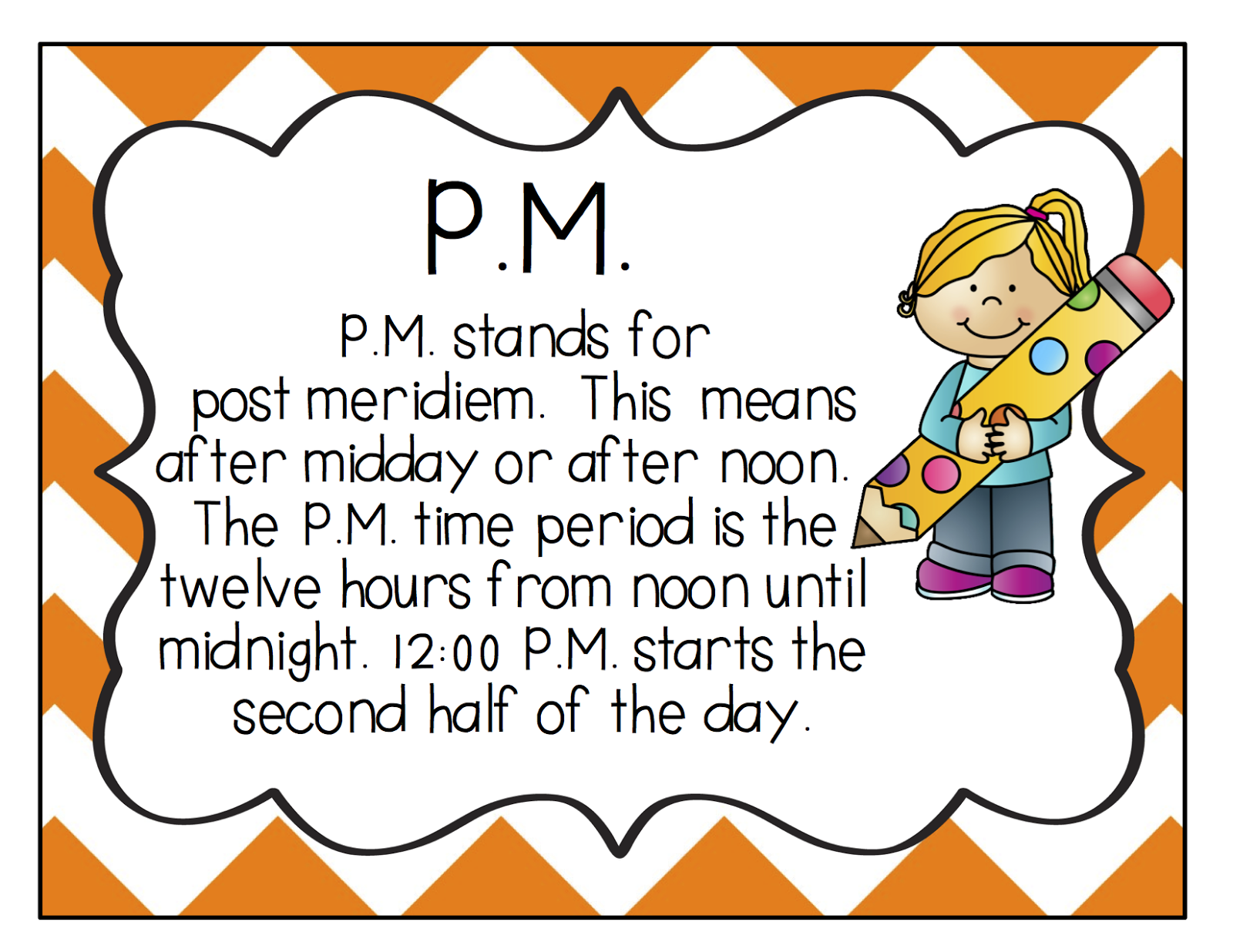 Crazy About Second Grade A Little Telling Time A M P M Freebie Crazy About Second Grade A Little Telling Time A M P M Freebie