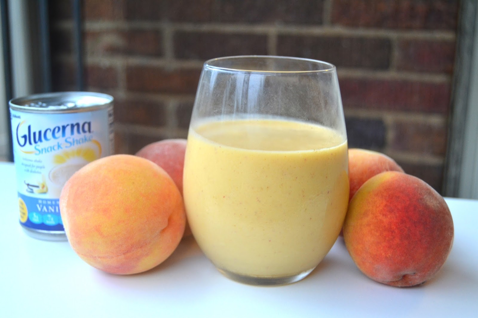 Peach Mango Smoothie with Glucerna The Nutritionist Reviews
