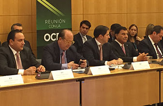 Participa el Gobernador de Quintana Roo, Roberto BORGE, en reunión de alto nivel con la OCDE