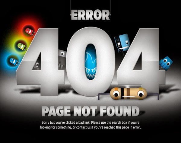 Lỗi 404 và cách xử lý cho blogspot
