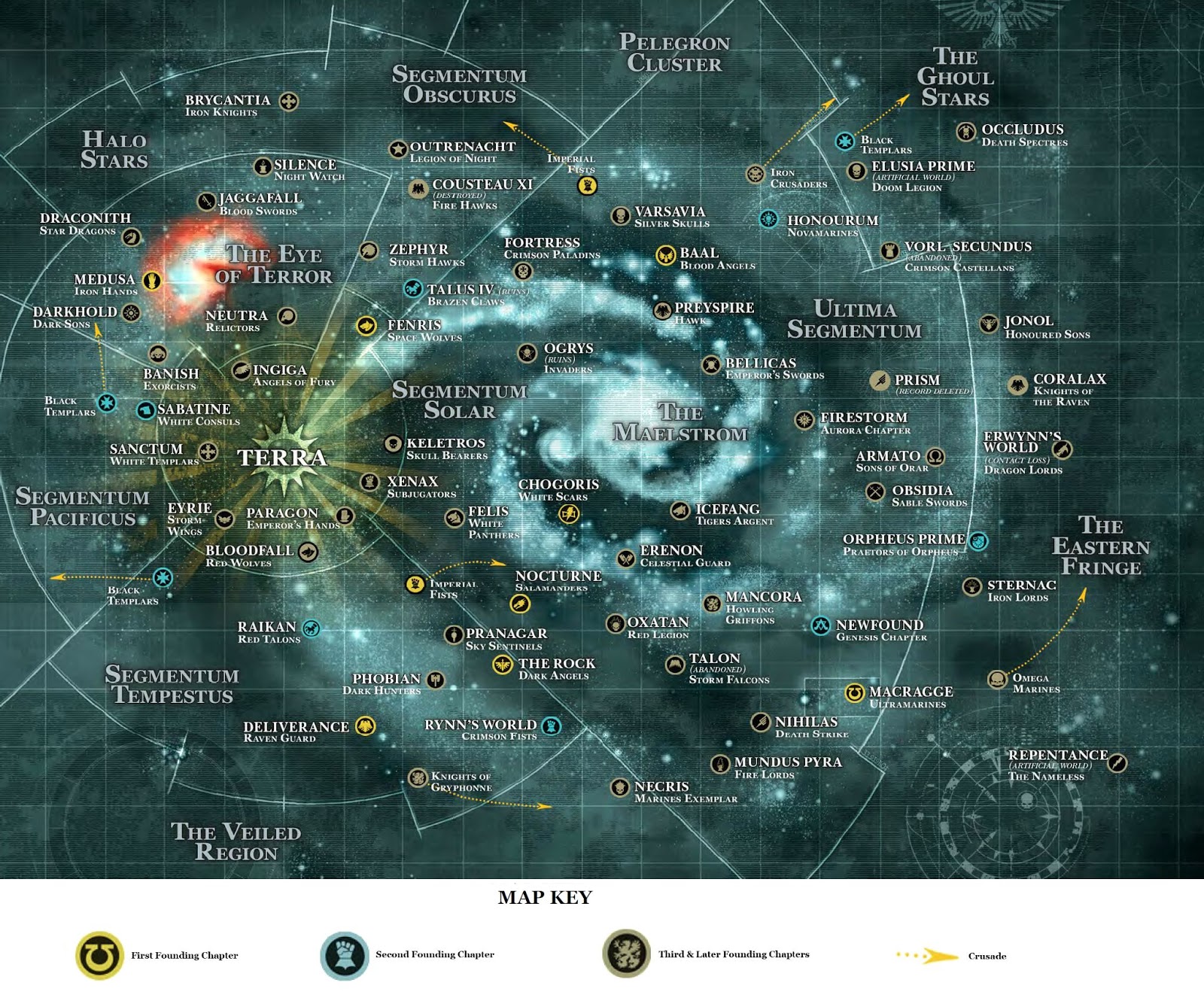 Horus Heresy Galaxy Map The Good The Bad And The Insulting: Horus Heresy Army Building: Who Were  The Unknown Legions And Why They Might Have Survived