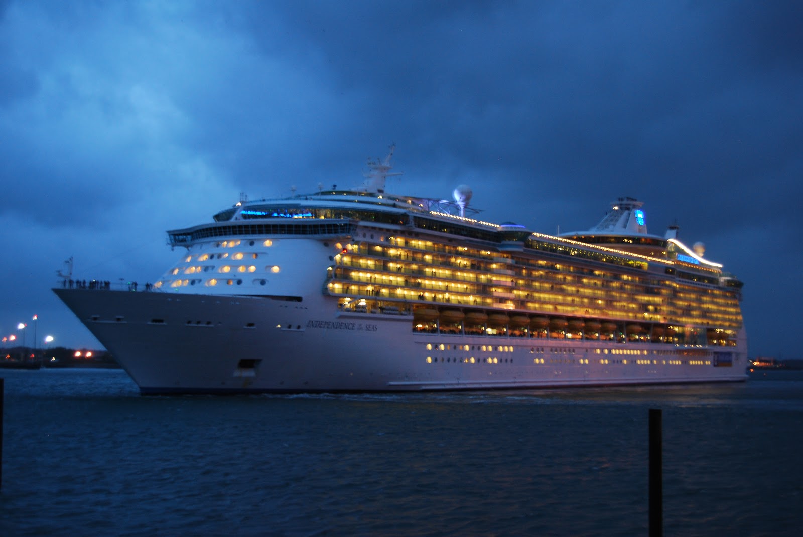 "INDEPENDENCE OF THE SEAS"at Southampton