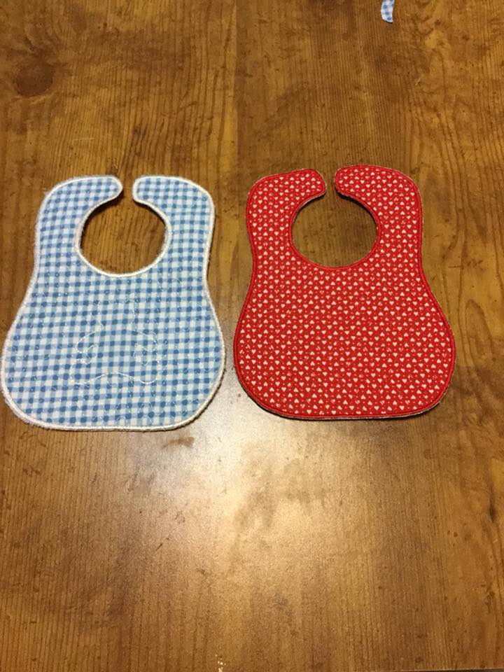 Gin's Place Baby Doll Bibs