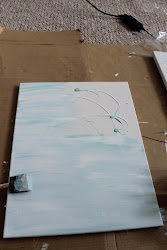 abstract diy canvas easy tutorial beard beauty