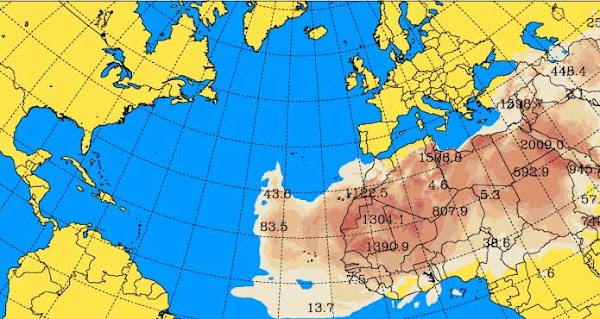 Cesa la lluvia en Canarias y llega la calima Cesa la lluvia en Canarias y llega la calima