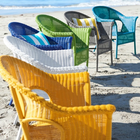 Pier 1 Outdoor Summer Decor & Furniture with a Coastal Beach Vibe