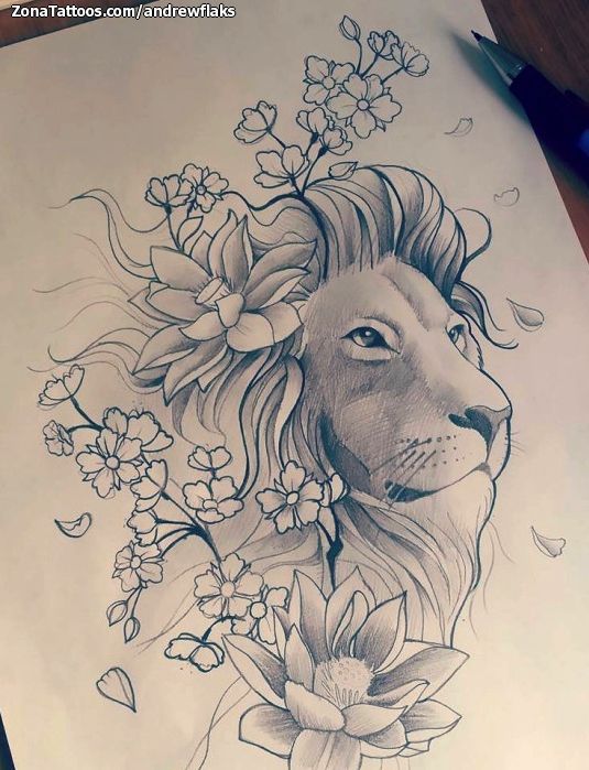 inspire se tatuagem de leão não hesite