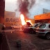 Pronta respuesta de la PMM, Bomberos y Gendarmería sofoca incendio en taller mecánico