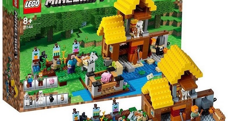 lego 21114 minecraft the farm set