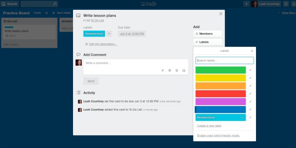 Trello labels for organizing Trello labels for organizing
