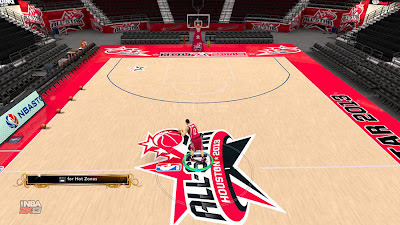 NBA 2013 All-Star game court for NBA 2K13 PC Patch