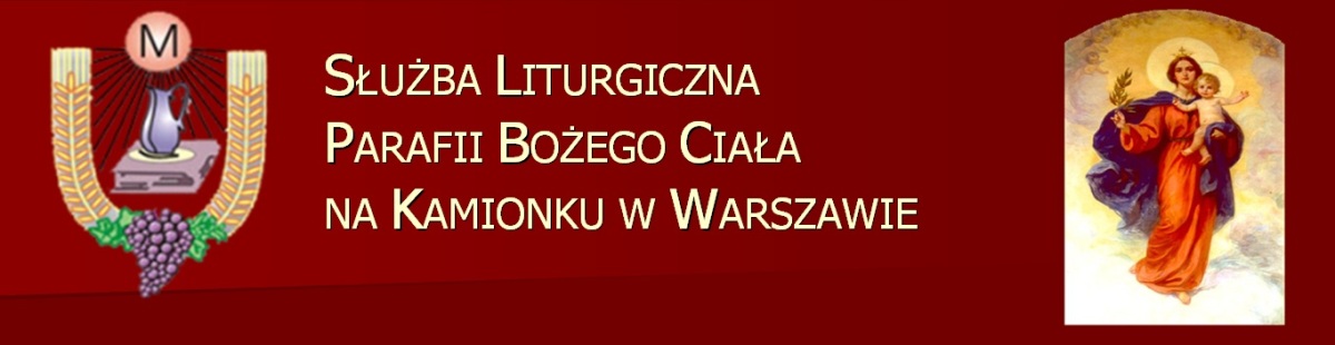 Służba Liturgiczna Parafii na Kamionku