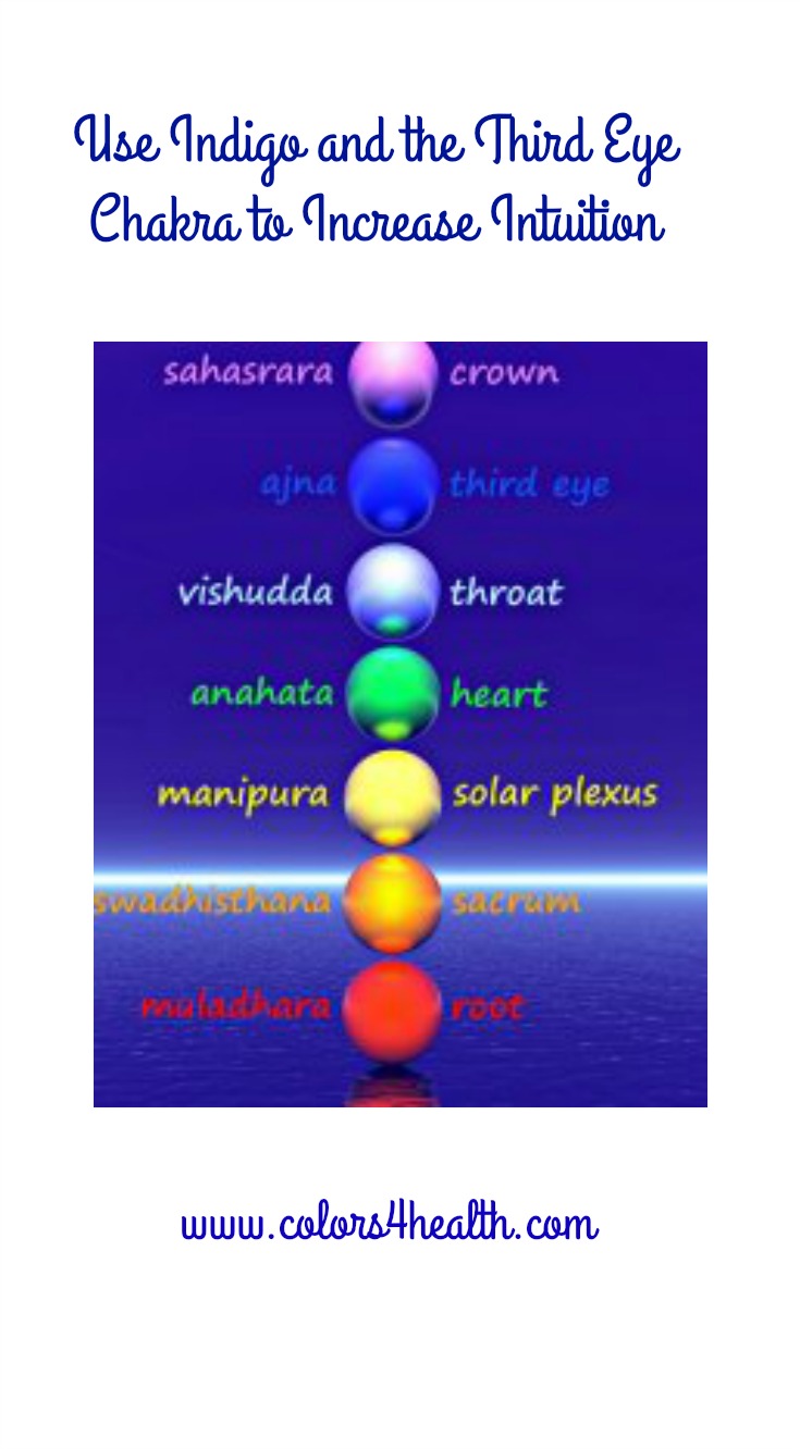 Colors 4 Health Use Indigo and the Third Eye Chakra to Increase Intuition