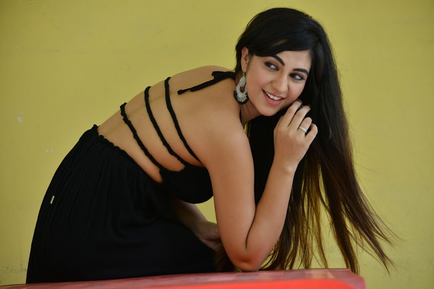 Harshitha Panwar at Bewars Movie Interview