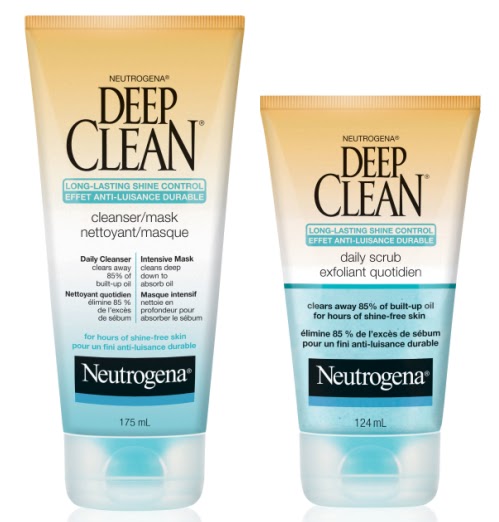 neutrogena deep clean shine control