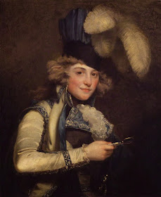 Mrs Jordan as Hypolita in 'She Would and She Would Not' by John Hoppner, 1791