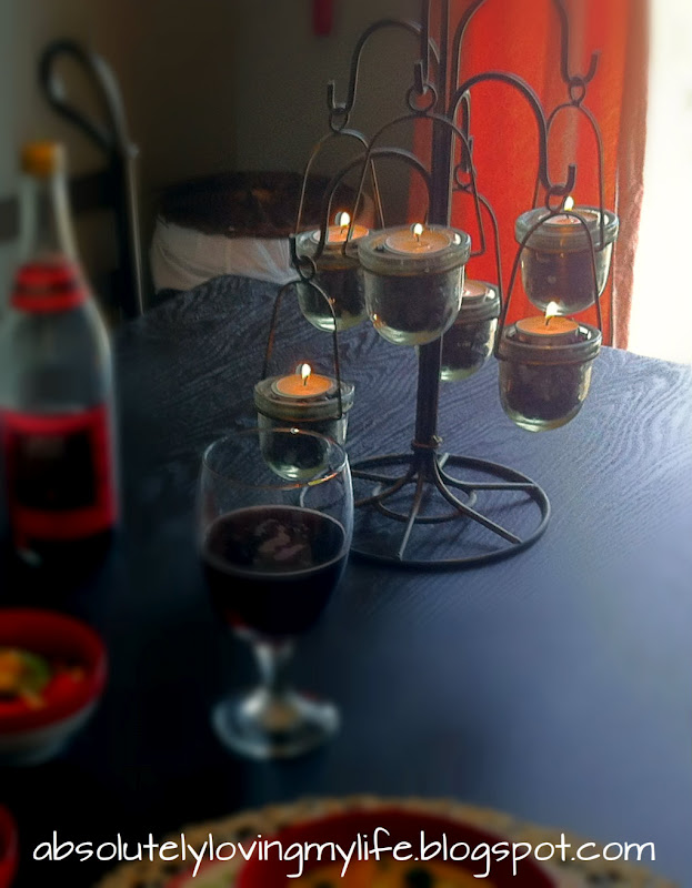 Loving Life Coffee Beans and Tea Lights.....