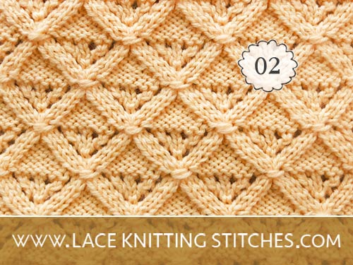 Eye-catching lace pattern, Free Pattern