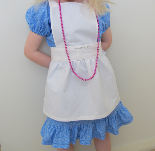 Alice in Wonderland Tea Party Alice in Wonderland Apron Tutorial | Spectacular DIY Kids Tea Party Ideas | tea party ideas for kids