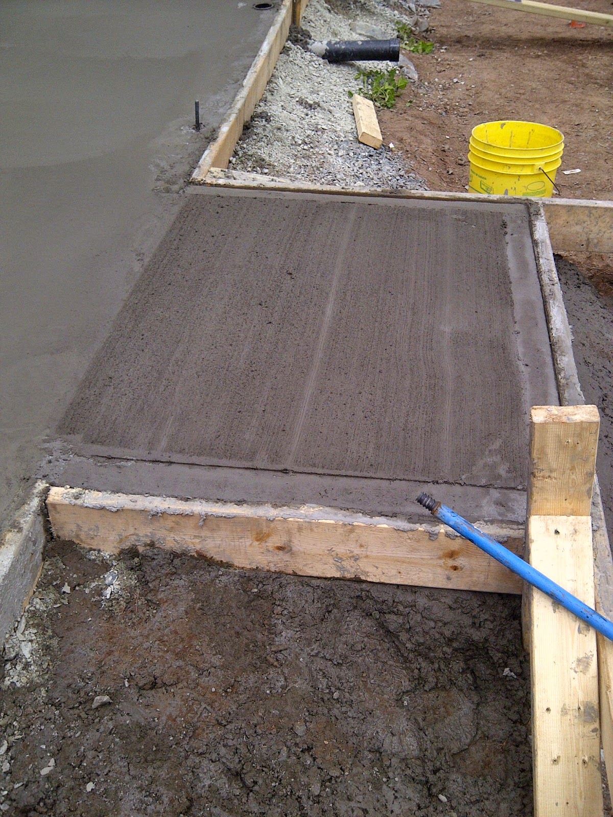 Another Day Another Project Concrete Pad & Framing For Shawn's Garage